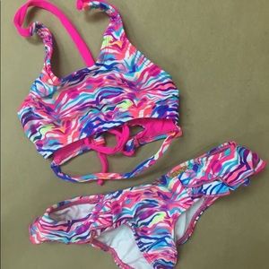 Two Piece Swimsuit Set